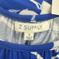 Z SUPPLY NWT Blue Floral Jumpsuit Size S