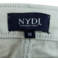 NYDJ NWT Cream Sheri Slim Jeans Size 10