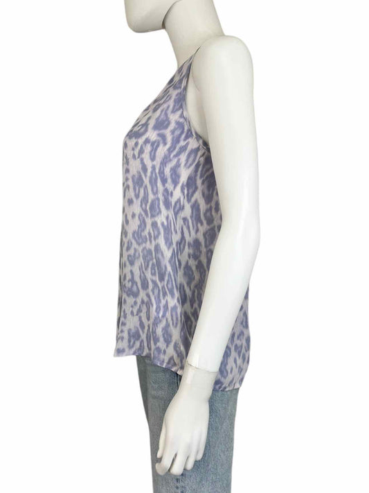 Joie 100% Silk Leopard Print Shell Size XXS