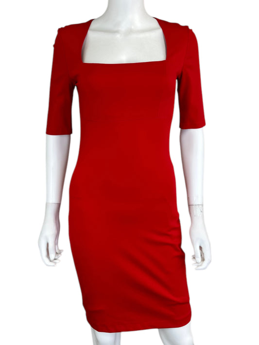 mango NWT Red Bodycon Mini Dress Size 4