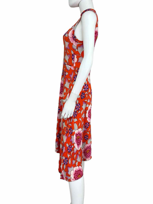 maeve by Anthropologie Floral Knit Midi Dress Size S