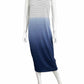 ATHLETA Blue Ombre Knit Dress Size M