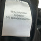 PAM&GELA Black Sequin Trim Track Pants Size S