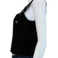 GIANNI BINI Black Cropped Tank Size 6
