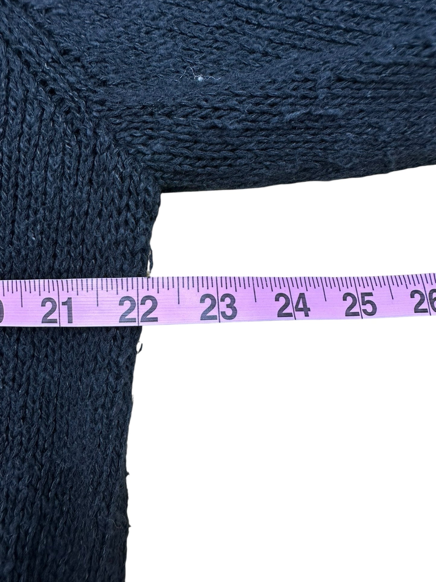 bryn walker Black Linen Blend Sweater Size M