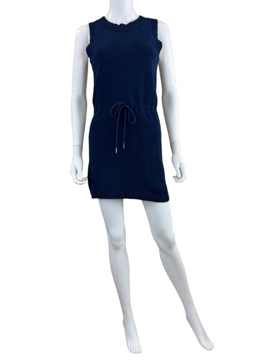 sundays NWT Navy Allison Sweater Mini Dress Size XS