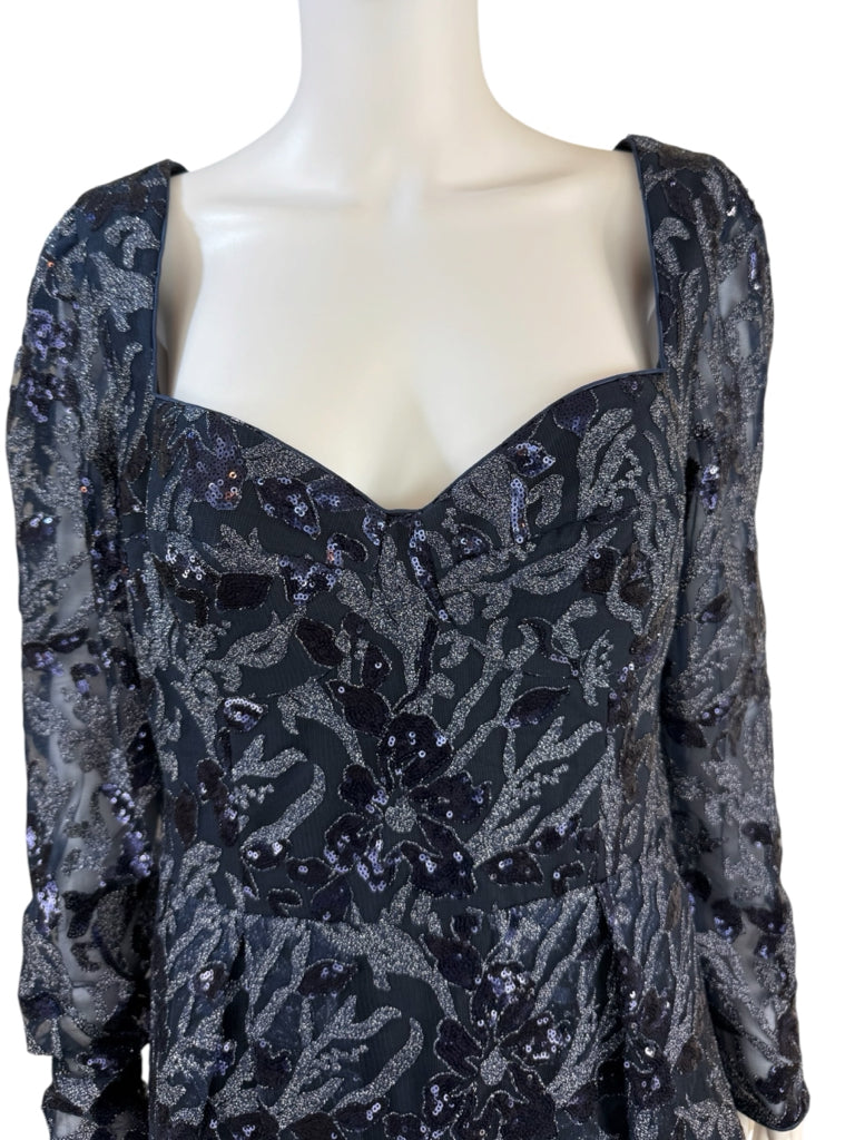 Dress the Population NWT Navy Brie Sequin Mini Dress Size XXL