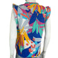 J. Crew Floral Sleeve less Blouse Size XS
