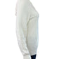 Kashwere Cream Hooded Zip Front Jacket Size S
