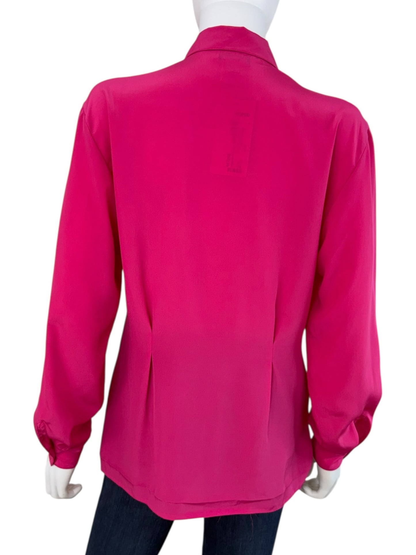 Christian Dior Hot Pink Button-Down Shirt Size 6