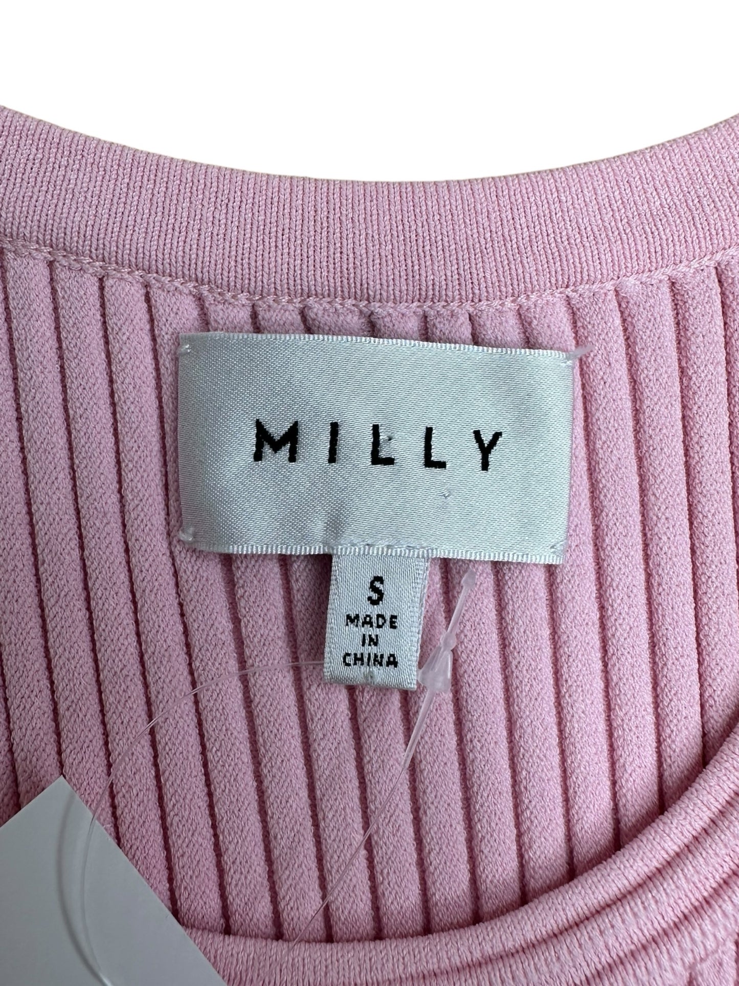 MILLY Striped Knit Midi Dress Size S