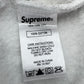 Supreme Gray Embroidered S Hoodie Size S