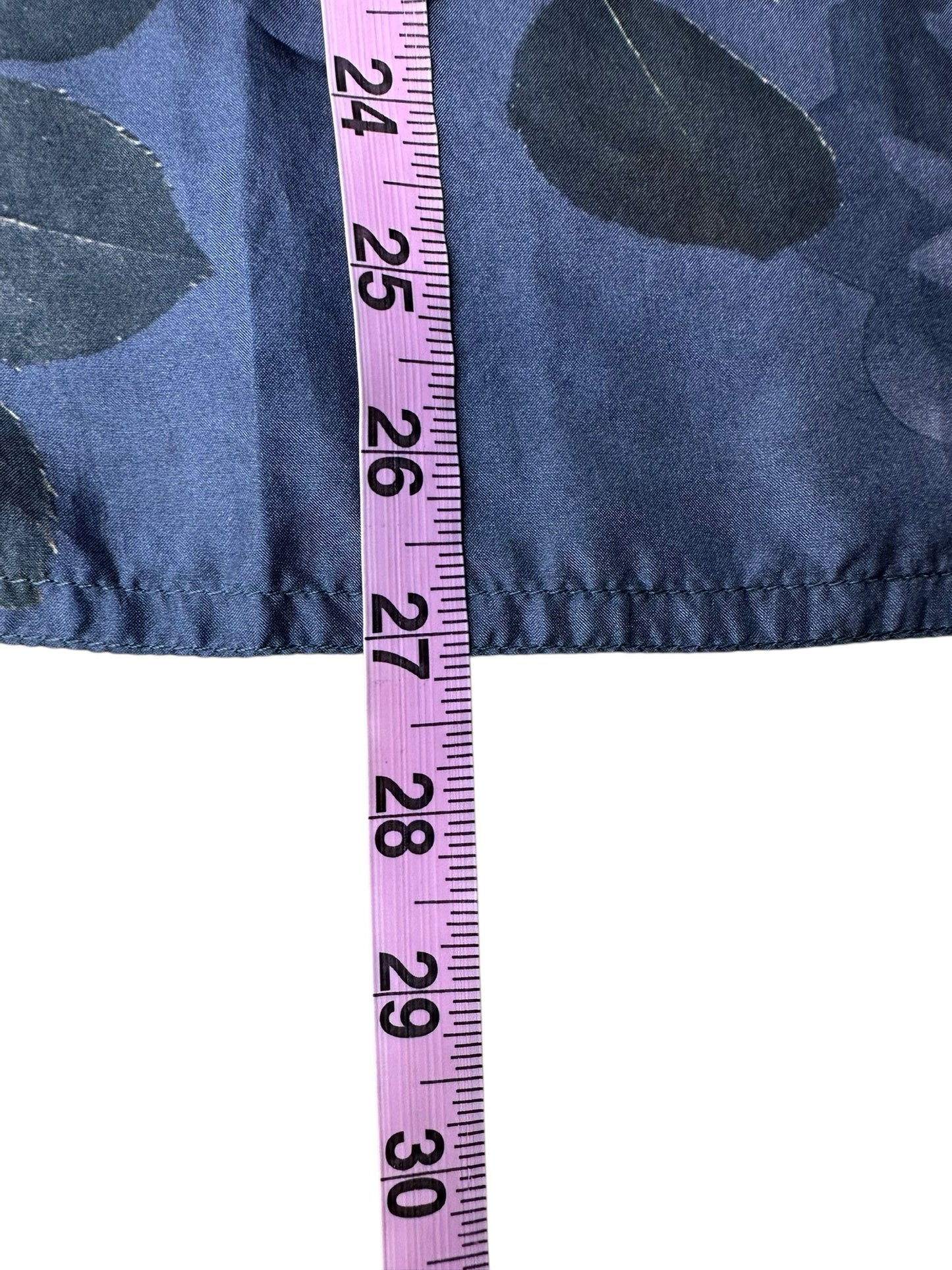 Johnny Was NWT 100% Silk Print Button-Down Shirt Size L