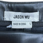 Jason Wu Black Leather Skort Size S