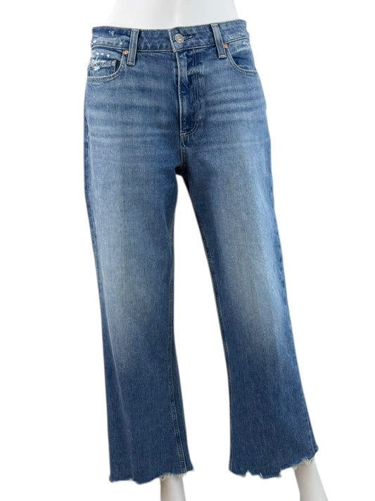 PAIGE Blue Leenah Ankle Denim Jeans Size 28