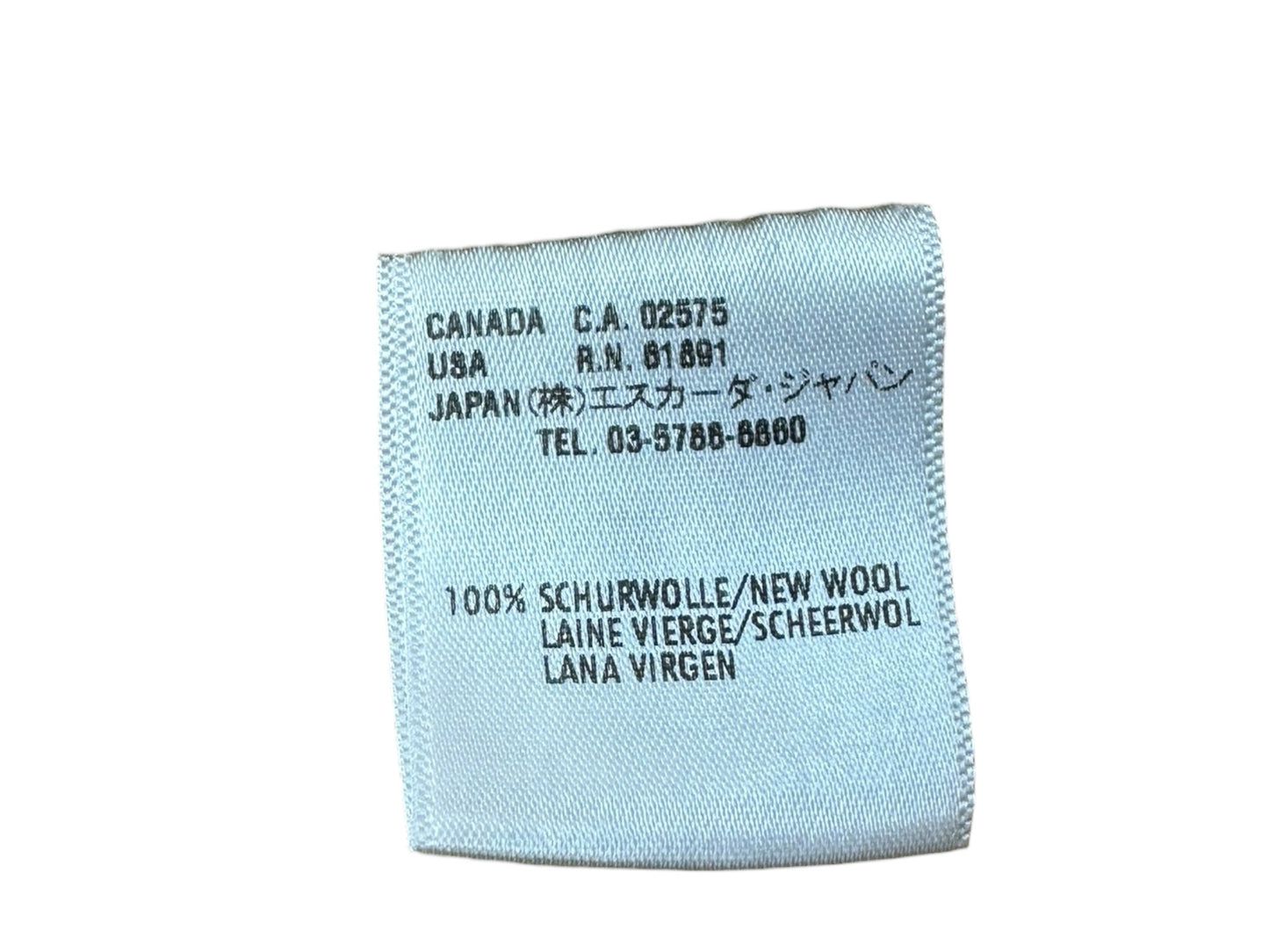 ESCADA Tan 100% Virgin Wool Blazer Size 40