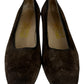 Salvatore Ferragamo Brown Suede Florence Pumps Size 9.5