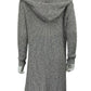 one grey day Gray Cotton Blend Duster Cardigan Size S