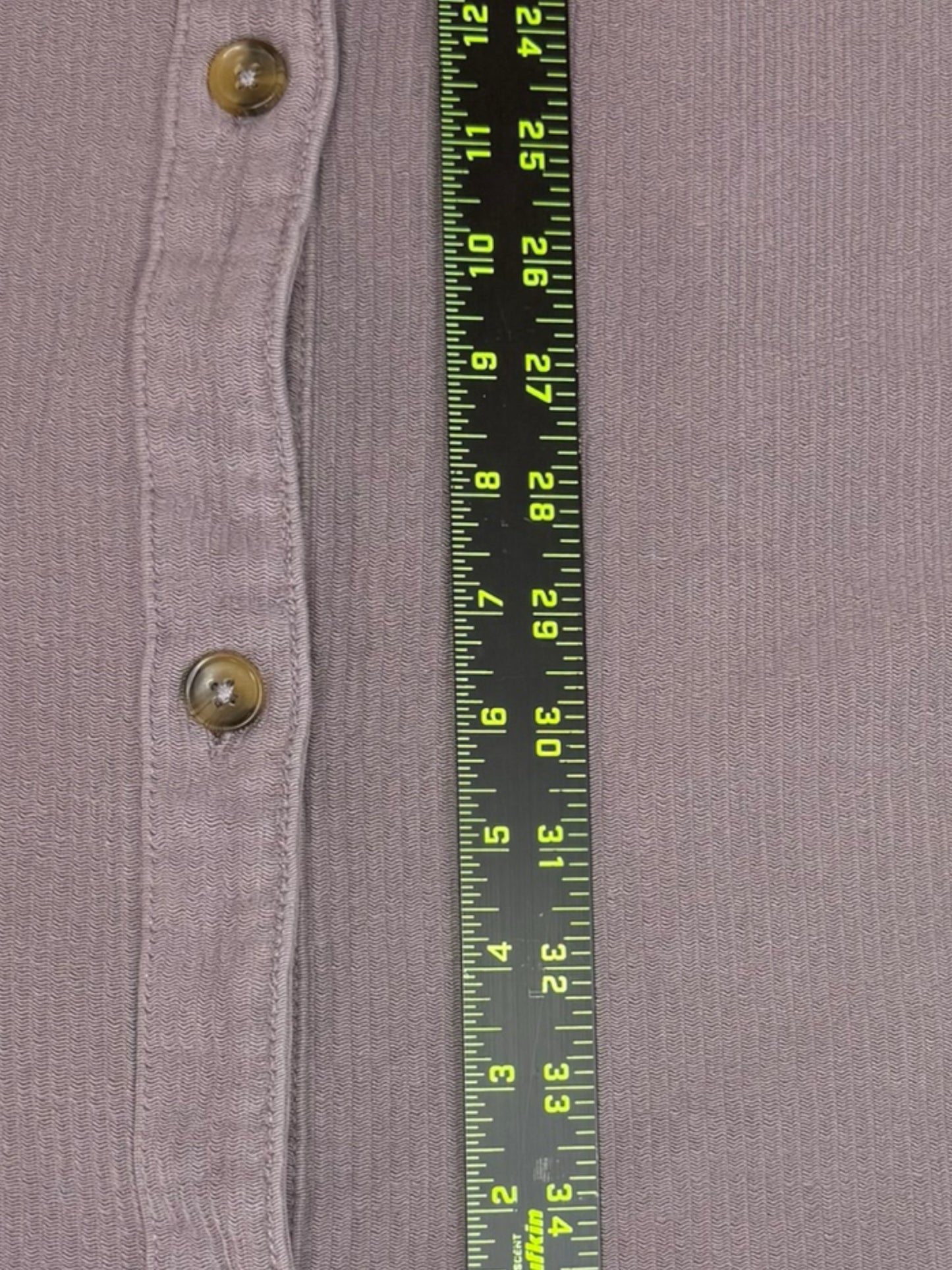 pilcro Lilac Ribbed Shirt Dress Size M