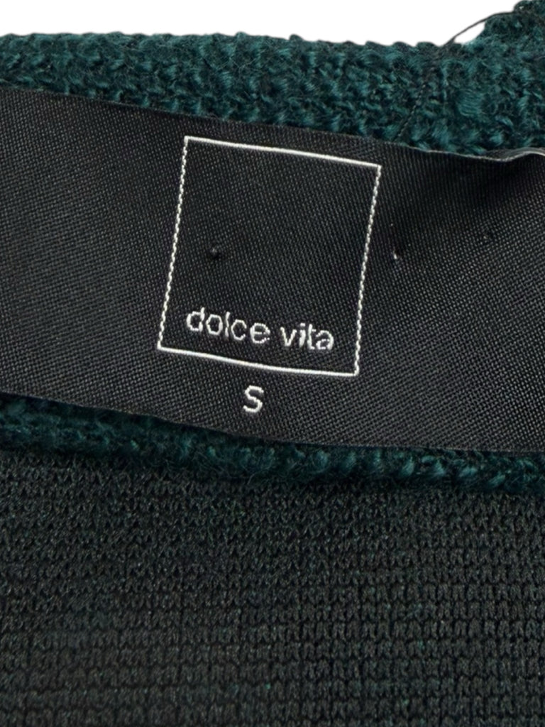 dolce vita Gem Drop Peplum Sweater Size S