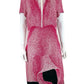 ESCADA Pink Swirl Print Midi Dress Size 42