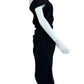 MILLY Black Strapless Cocktail Dress Size 4