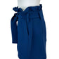 AMANDA UPRICHARD Navy Wyatt High Waist Shorts Size S