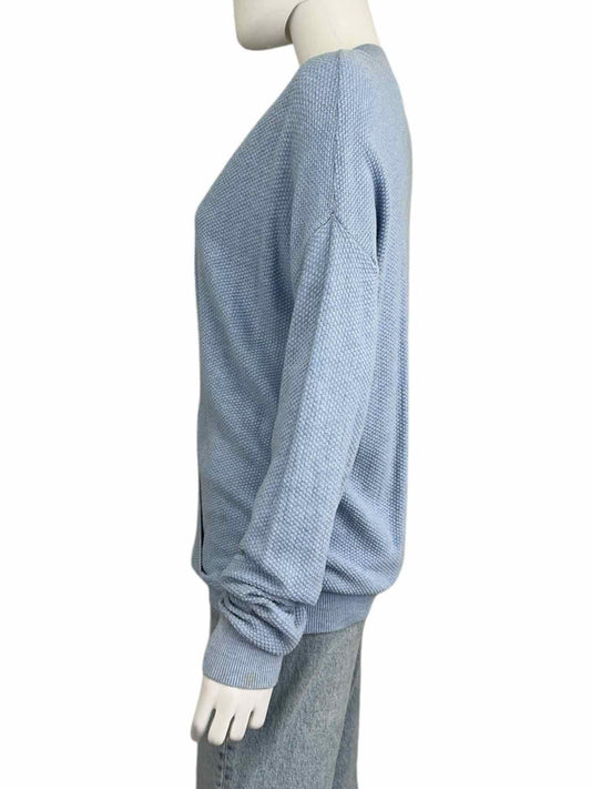 LILLA P Blue Knit Sweater Size S