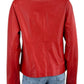 LAFAYETTE 148 NEW YORK Red Genuine Leather Jacket Size 8