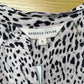 Rebecca Taylor 100% Silk Leopard Print Top Size 0