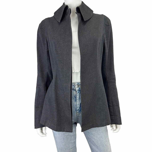 18008KAMALI Vintage Gray Jacket Size M