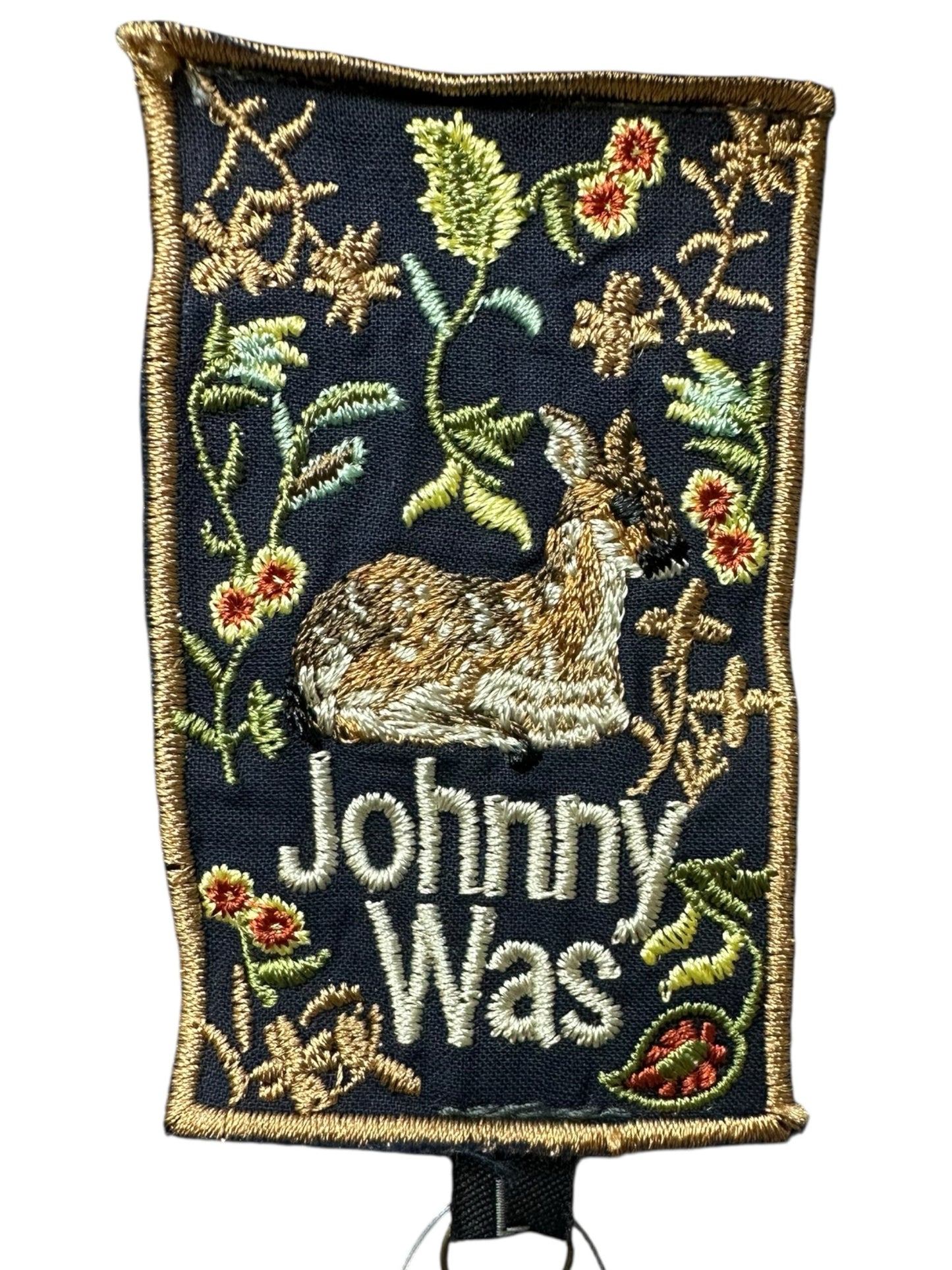 Johnny Was NWT 100% Silk Print Button-Down Shirt Size L