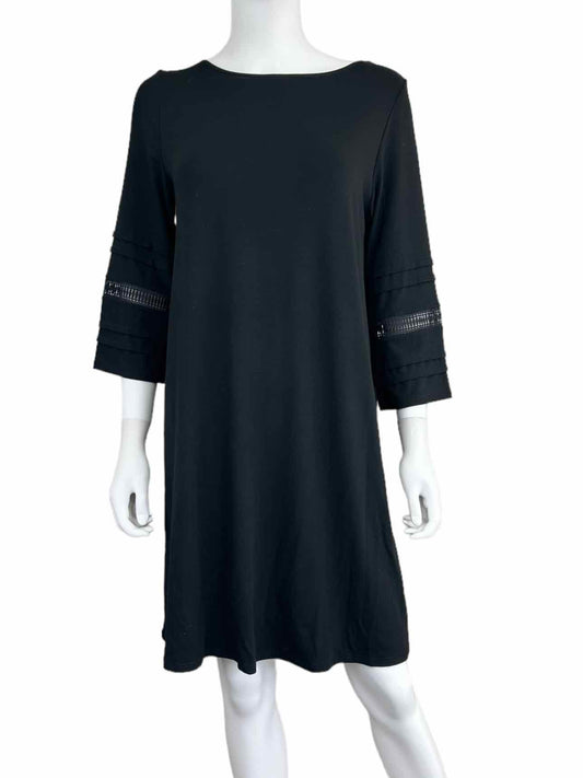 J. Jill NWT Black Knit Dress Size M Petite