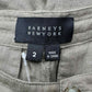 BARNEYS NEW YORK Olive LinenPants Size 2