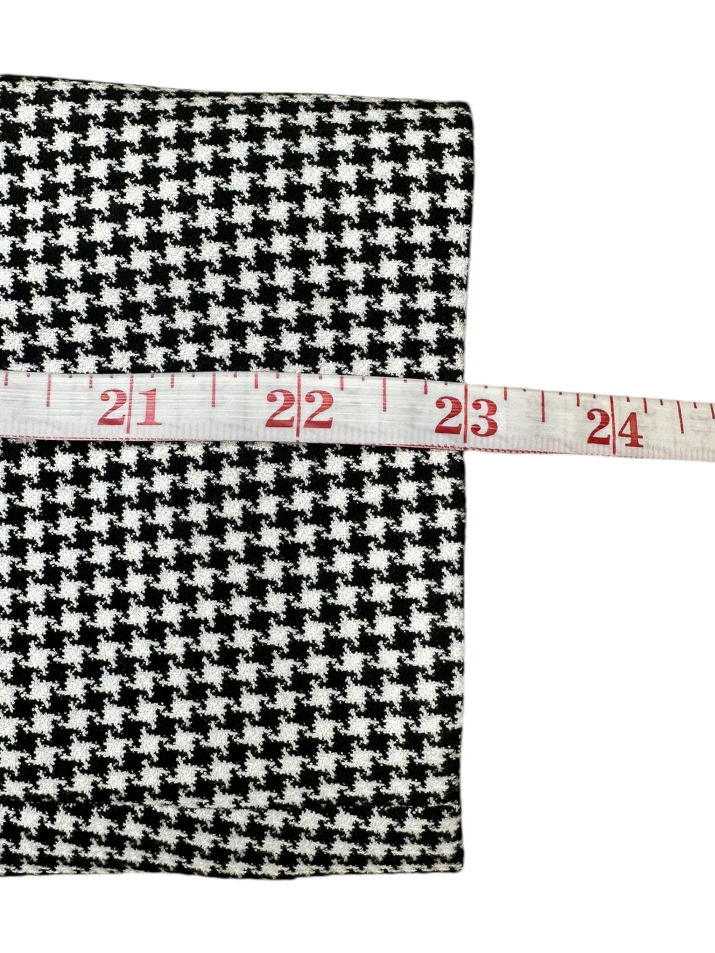 KARL LAGERFELD Black Houndstooth Blazer Size 8