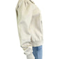 NINE WEST Cream Vegan Leather Jacket Size L