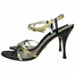 DOLCE & GABBANA Leather Sandal Pumps Size 38