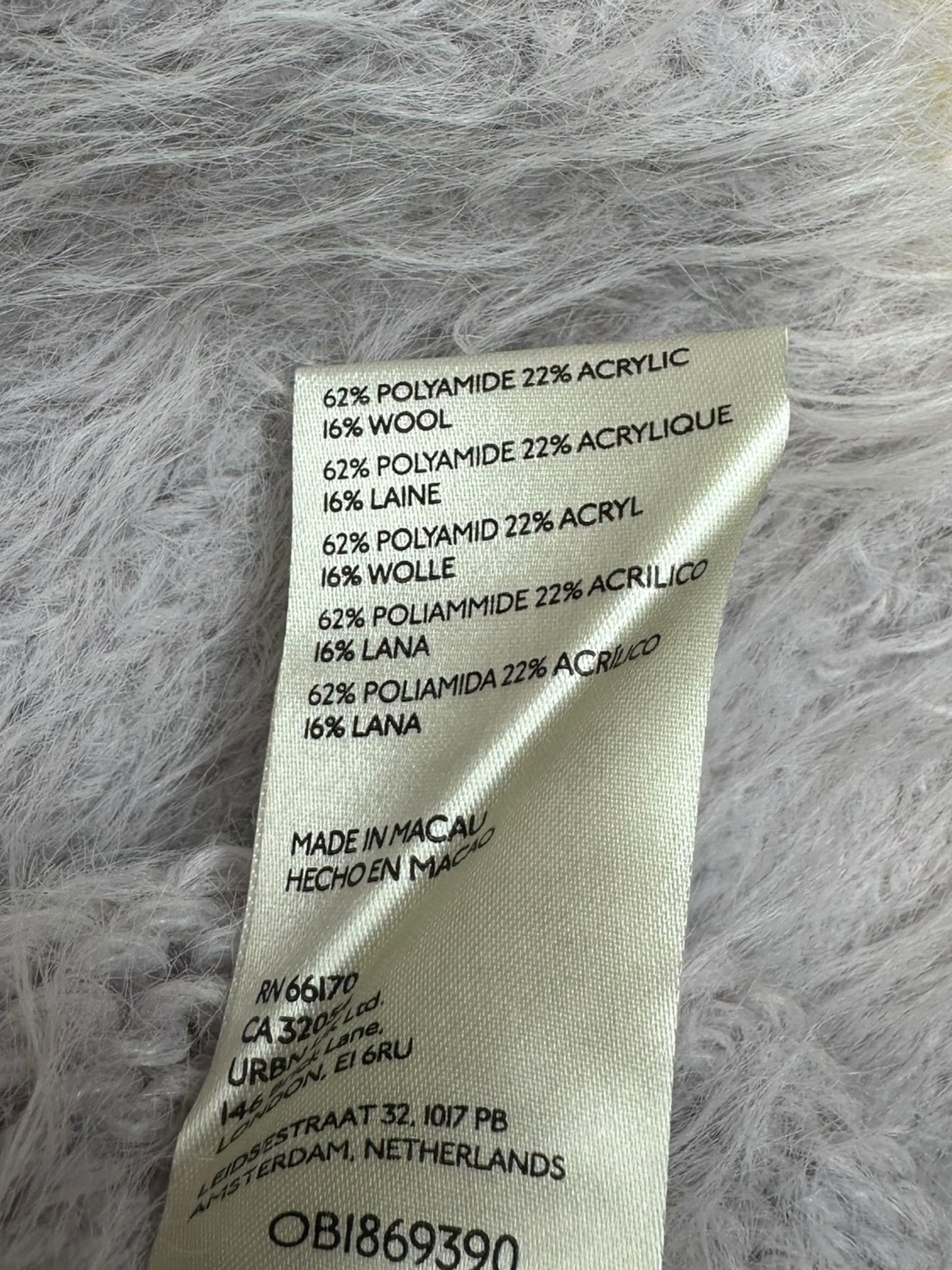 Free People NWT Lilac Eyelash Sweater Size XS