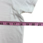 Lauren Moshi White Wolf Painted Evil Eye Boyfriend Tee Size XS
