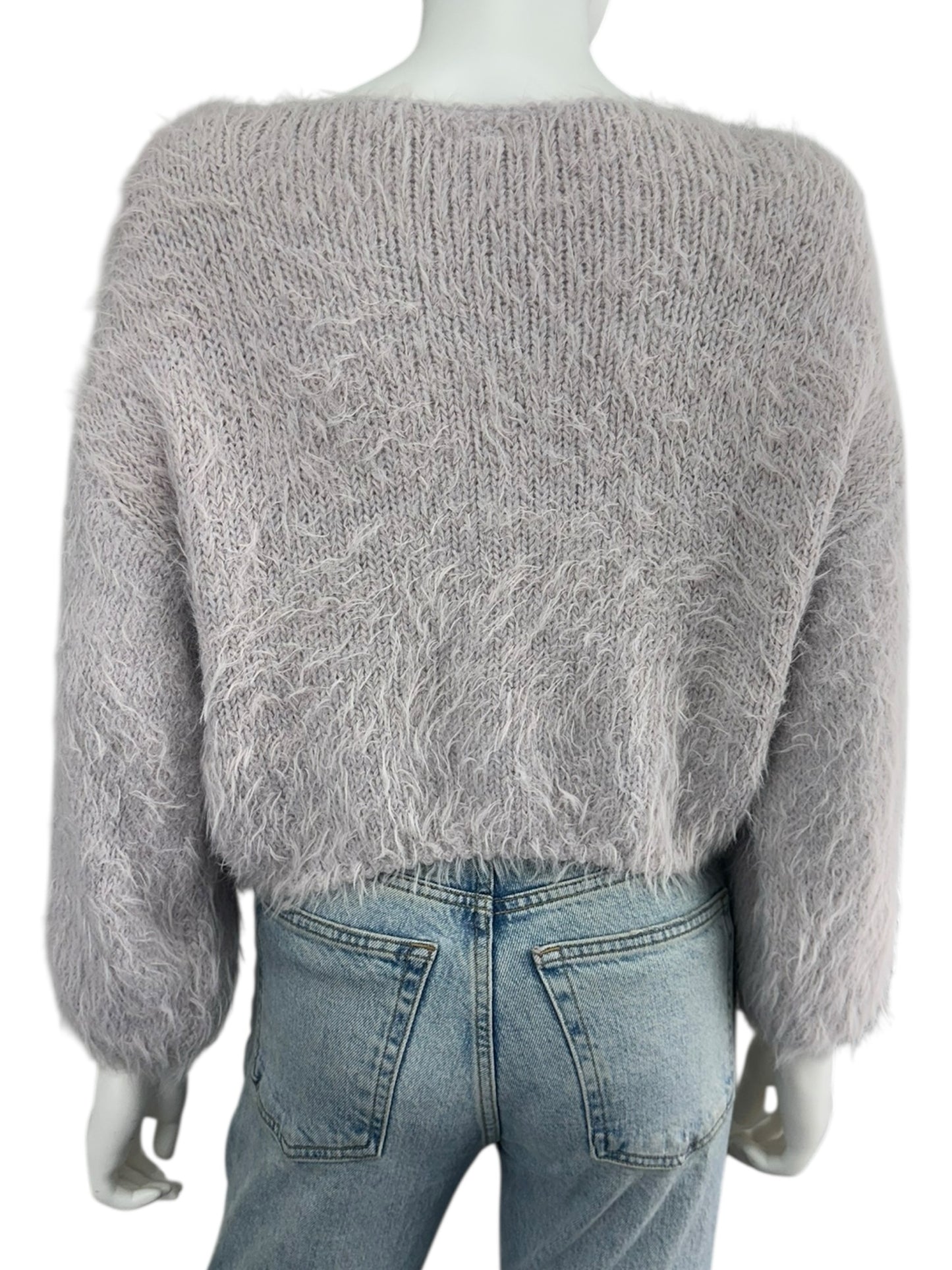 Free People NWT Lilac Eyelash Sweater Size XS