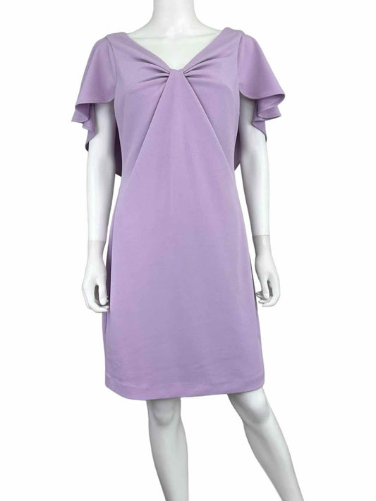 Badgley Mischka Purple Cocktail Dress Size 8