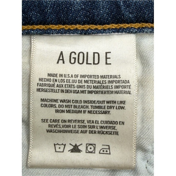 AGOLDE Blue Denim Nico Jeans Size 26