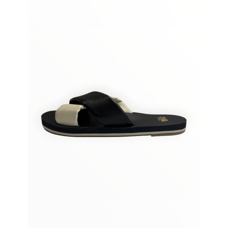 Francis Valentine NWOT Criss Cross Cloud Slide Sandals Size 7