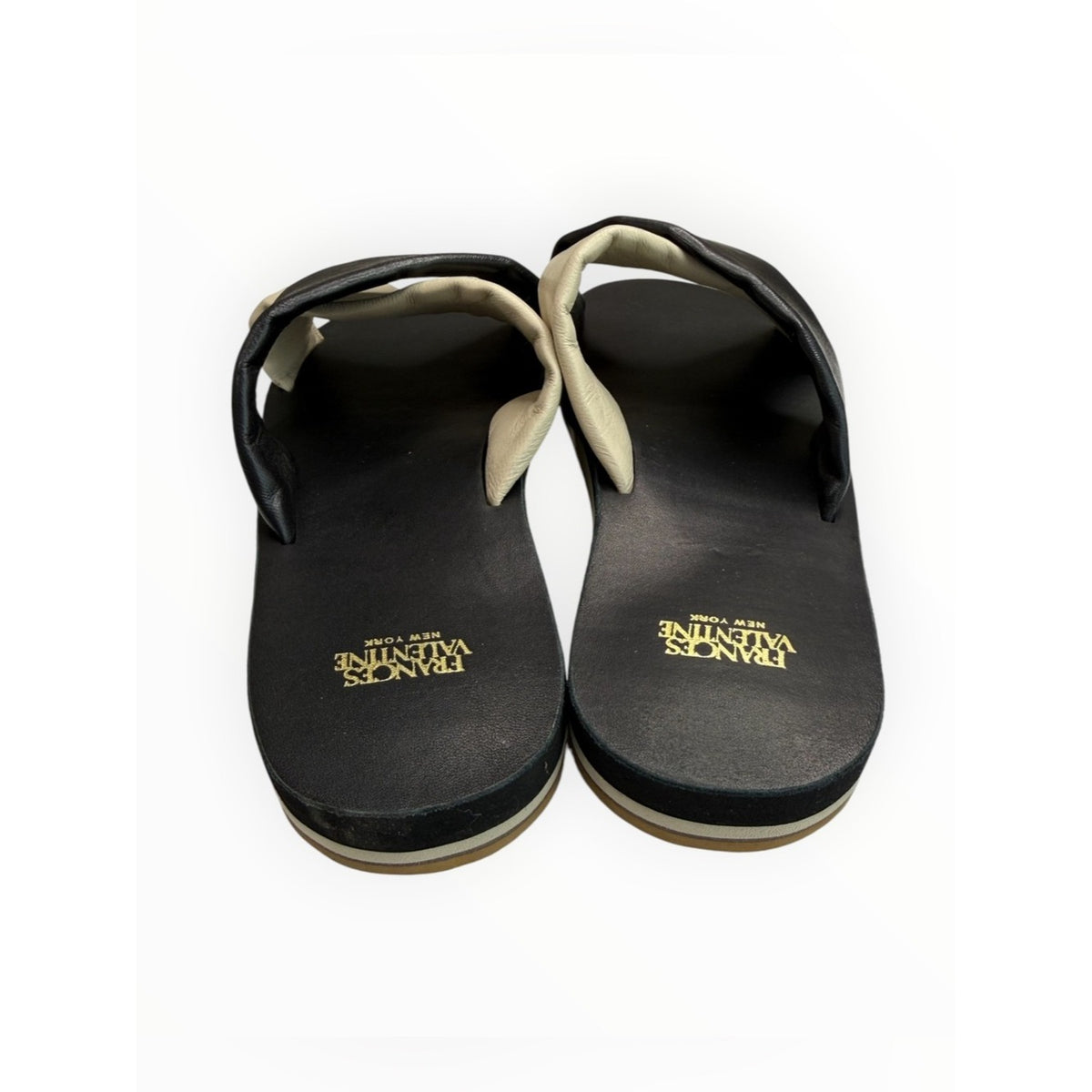 Francis Valentine NWOT Criss Cross Cloud Slide Sandals Size 7