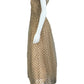 DOEN Brown and Black Polka Dot 'Pamelina' Maxi dress Size XS