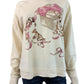 Maeve NWT Cream Animal Friends Crewneck Sweatshirt Size S