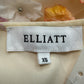 ELLIATT Peach Livia Trapeze Floral Mini Dress Size XS