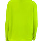 Dudley Stephens Neon Yellow Highland High Low Fleece Top Size XL