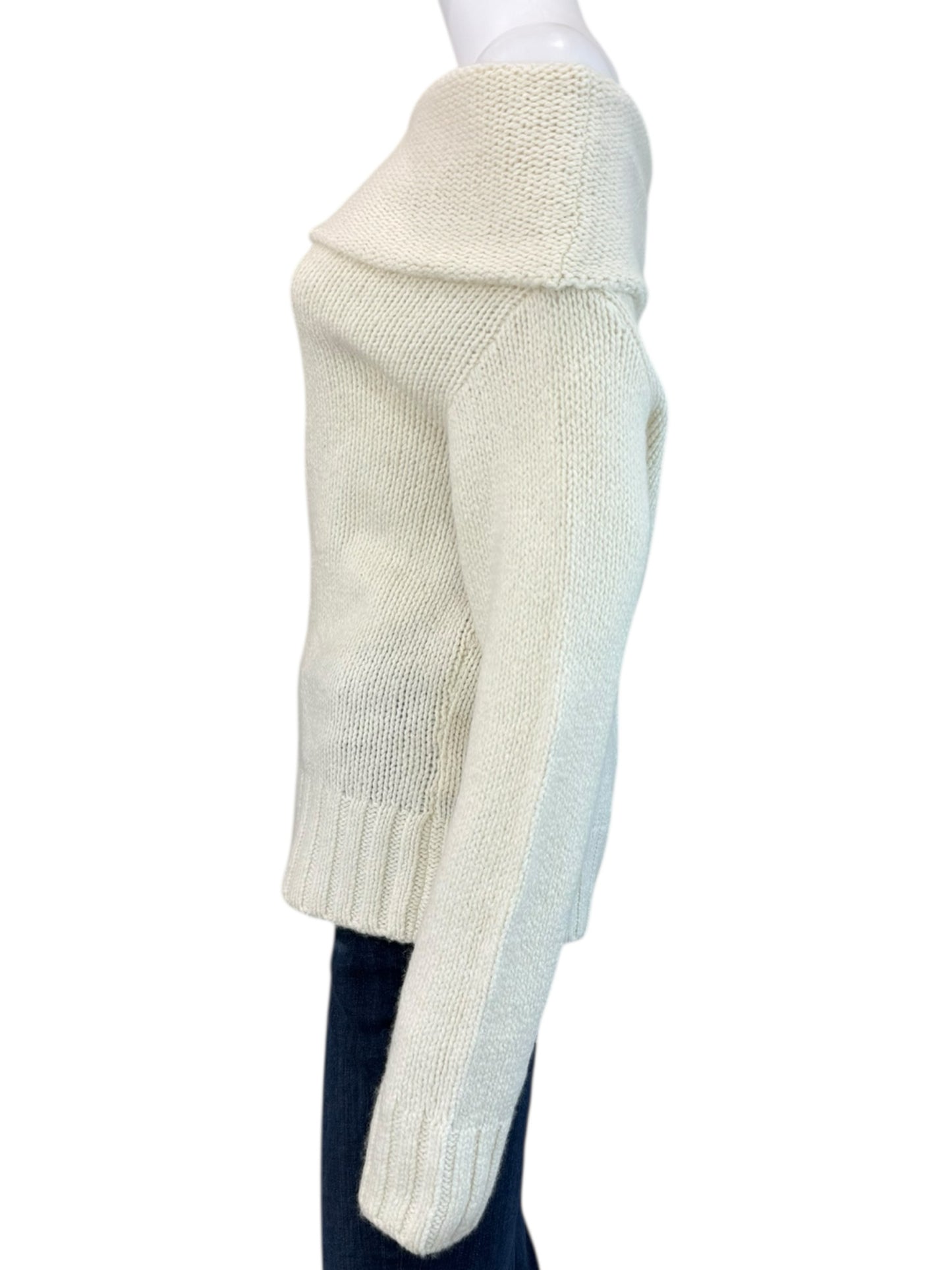 Anthropologie NWT Ivory Sweater Size M