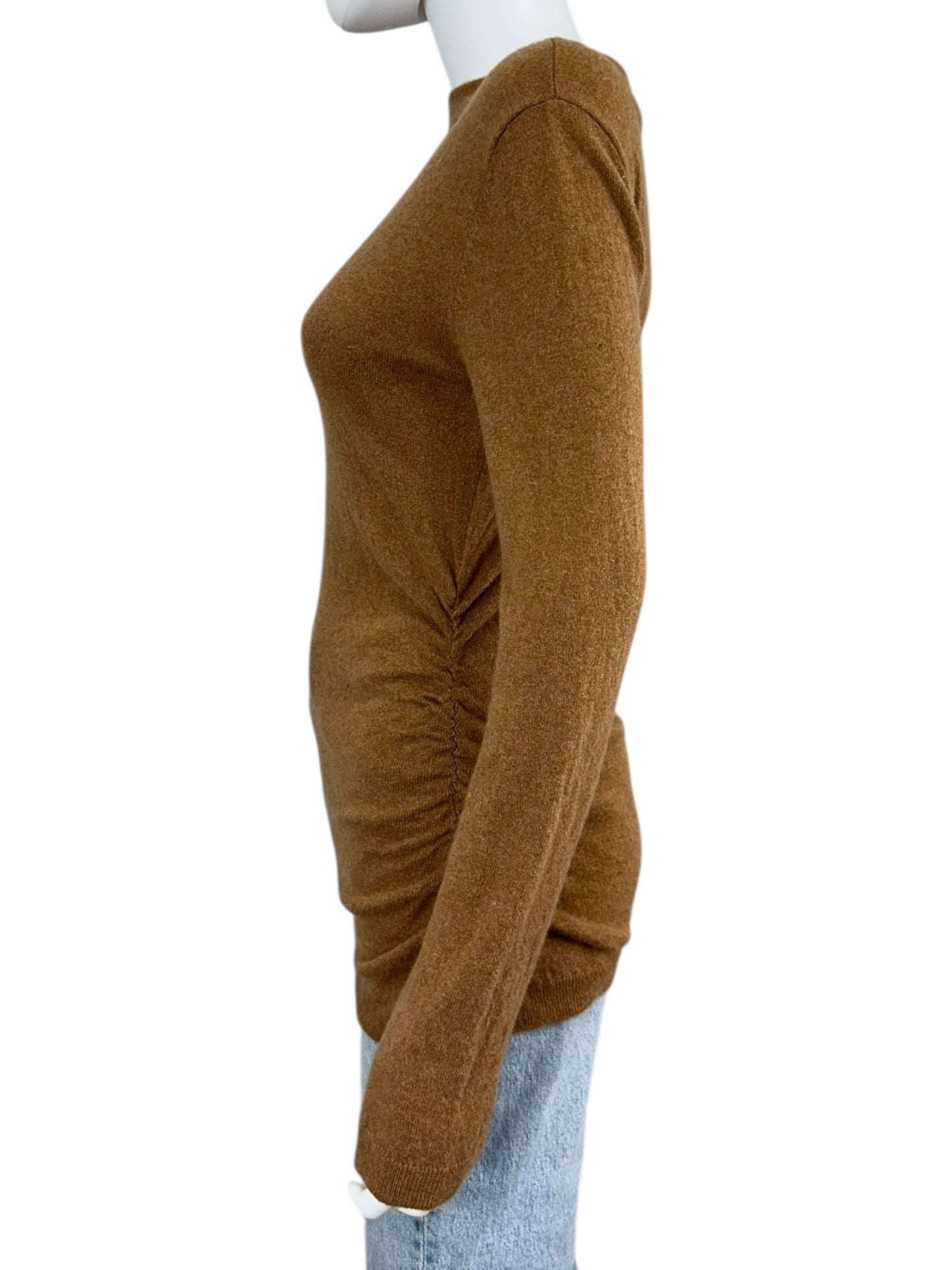 Theory Brown Boatneck Sweater Size S Sweater
